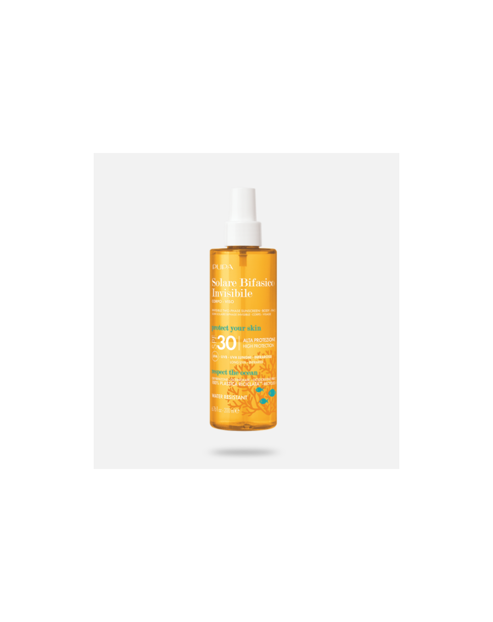 Soin Solaire biphase invisible SPF30 (Protection Solaire)