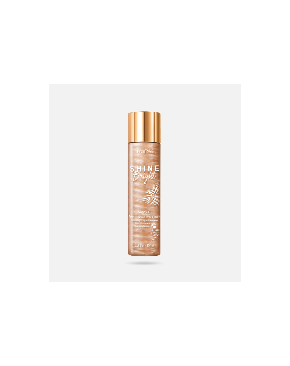 Spray Illuminateur corps et cheveux Edition Shine Bright