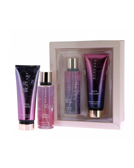 Coffret Corps parfumé Kiss Spell (brume + crème)