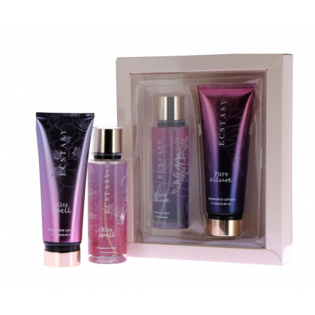 Coffret Corps parfumé Kiss Spell (brume + crème)
