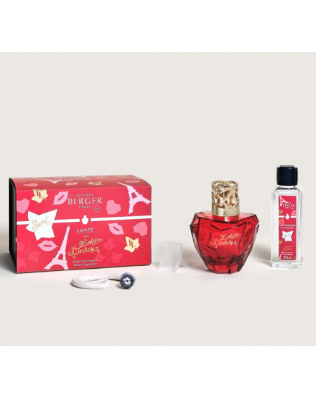 COFFRET LAMPE BERGER LOLITA LEMPICKA SWEET