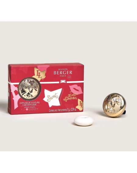 PACK DIFFUSEUR VOITURE LOLITA SWEET OR