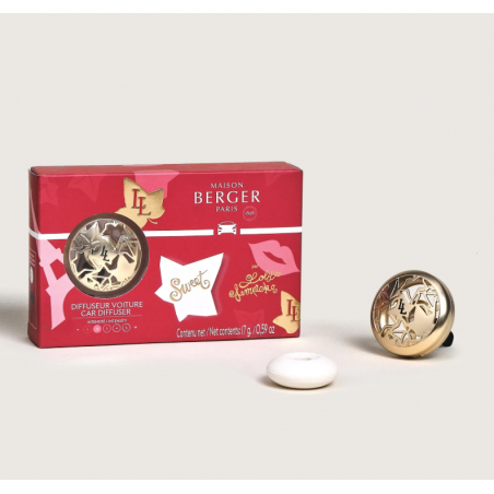 PACK DIFFUSEUR VOITURE LOLITA SWEET OR