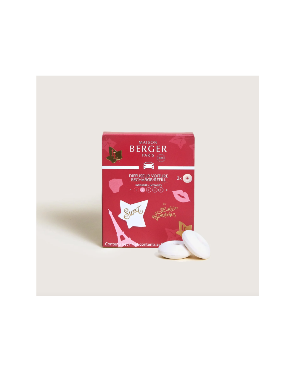 Recharge DIFFUSEUR VOITURE LOLITA LEMPICKA SWEET BERGER