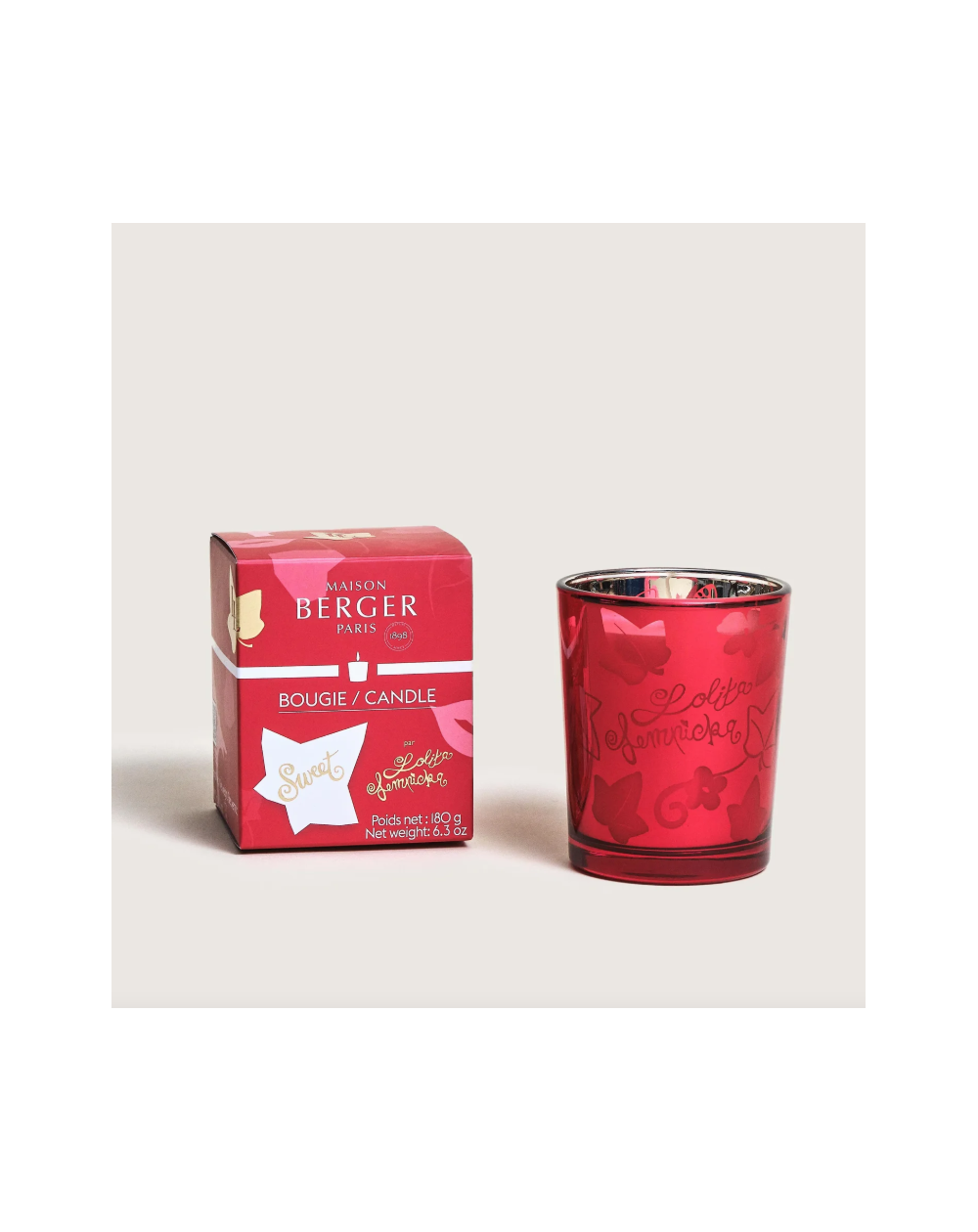 BOUGIE PHOTOPHORE LOLITA LEMPICKA SWEET 180G