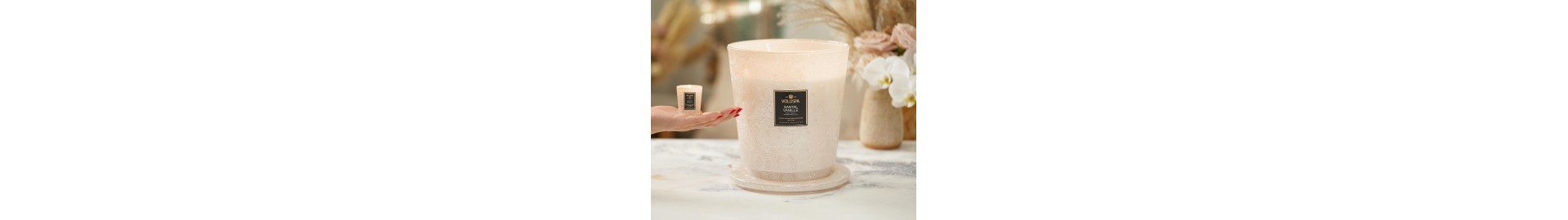 BOUGIES . BOUGIE, CANDLE, CANDLES, VOLUSPA, EXTRA LARGE,